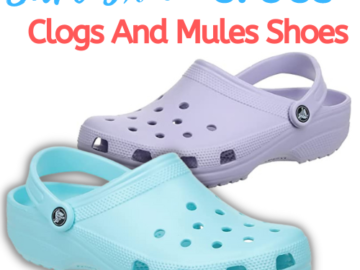 SAVE BIG on Crocs Clogs And Mules Shoes for Men, Women and Kids from $30.65 Shipped Free (Reg. $44.99) – With a color and style for every personality!