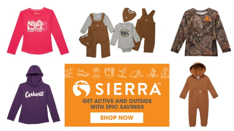 Save Up To 50% On Carhartt Kid’s Clothing at Sierra