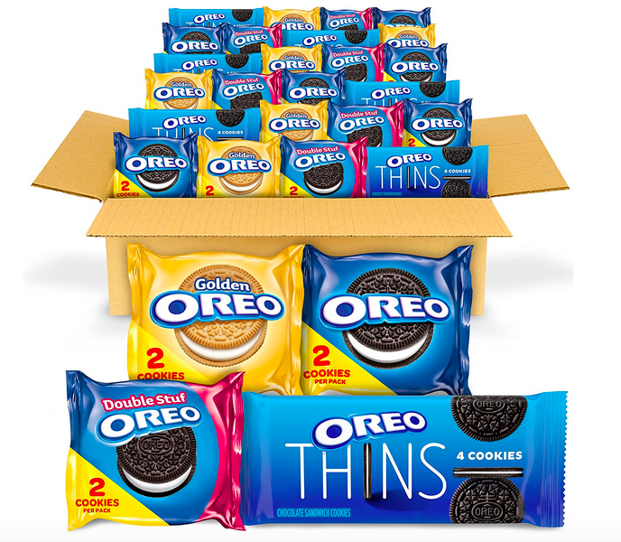 OREO Cookies Variety Pack (56 count) only $13.56 shipped!