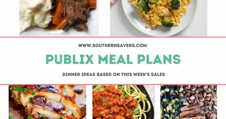 publix meal plans 7/18