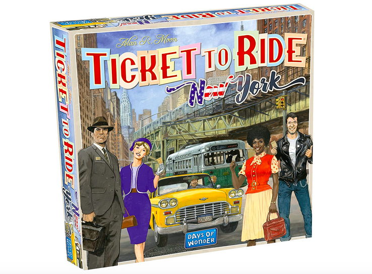 Ticket to Ride New York Board Game