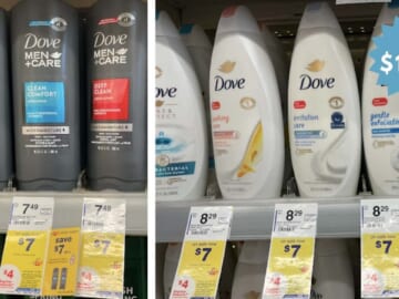 $1.50 Dove Body Wash & Bar Soap (reg. $8.29) | Walgreens Deal