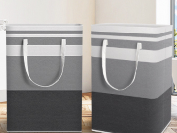 TWO Large Waterproof Laundry Baskets $9 Each After Coupon (Reg. $20.99) – FAB for Dorm Life