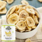 22 Servings Augason Farms Freeze Dried Banana Chips $9.98 (Reg. $26.99) – 45¢/Serving Up to a 10 year shelf life!