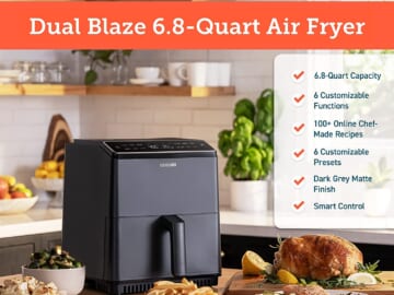 COSORI Dual Blaze Air Fryer $129.99 Shipped Free (Reg. $179.99) – Only $4 more than Prime Day! See Cathy’s Video Review