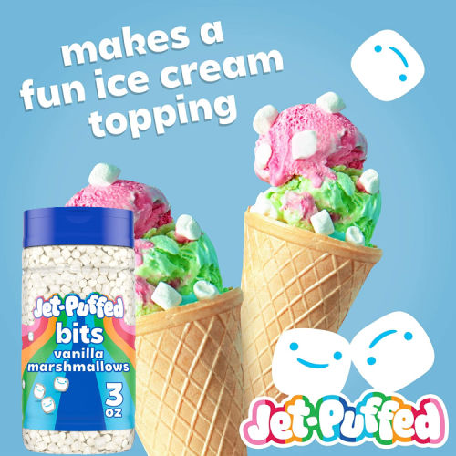 Jet-Puffed Marshmallow Bits Shaker as low as $1.79 Shipped Free (Reg. $6.77) – FAB Rated Topping Fun on Ice Cream, Cake and more