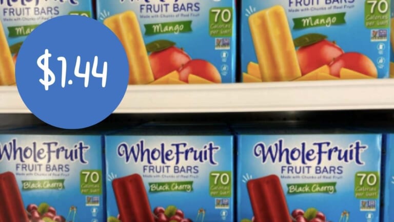 $1.44 WholeFruit Fruit Bars | Publix Deal