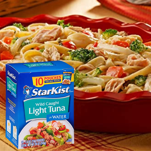 10 Pouches StarKist Chunk Light Tuna in Water as low as $7.62 Shipped Free (Reg. $11.48) – $0.76/Pouch, Does Not Need Draining