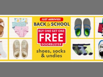 Carter’s BOGO Shoes, Socks & Undies