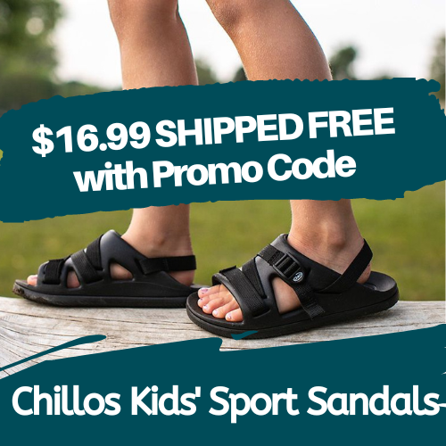 Chillos Kids’ Sport Sandals On Sale from $16.99 After Code (Reg. $40) + Free Shipping