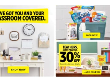 Teachers Save 30% At Dollar General