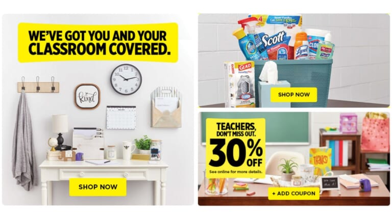 Teachers Save 30% At Dollar General