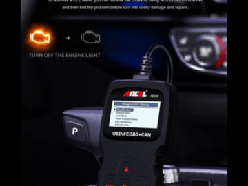 Today Only! ANCEL Classic Enhanced Universal OBD II Scanner $23.79 (Reg. $40+) – 32K+ FAB Ratings! Diagnoses Your Car’s Engine + MORE Code Readers & Scan Tools