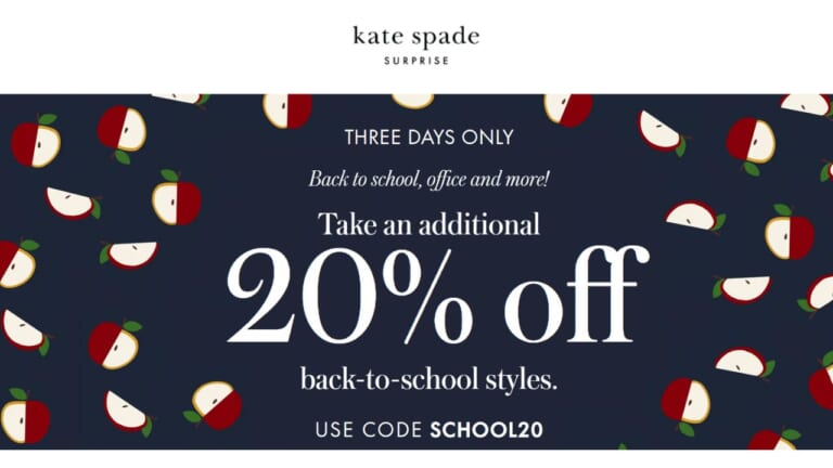 Kate Spade Surprise | 20% Off + Free Shipping