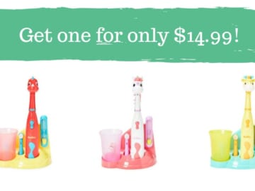 Kids’ Electric Toothbrush Sets Only $14.99!