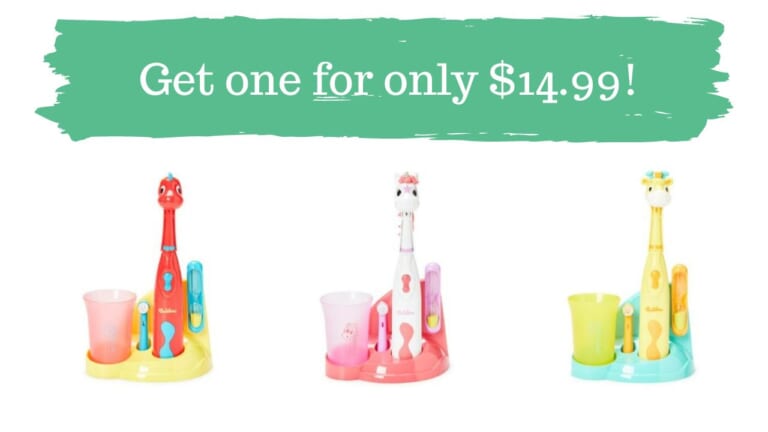 Kids’ Electric Toothbrush Sets Only $14.99!