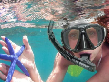 Diving Goggles Snorkel Set for Adults & Youth $23.19 After Coupon (Reg. $29) – FAB Ratings!