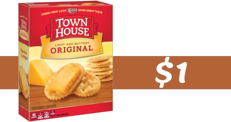 Get Town House Crackers for $1 with Stacking Deals at Lowes Foods