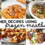 dinner recipes using frozen meatballs