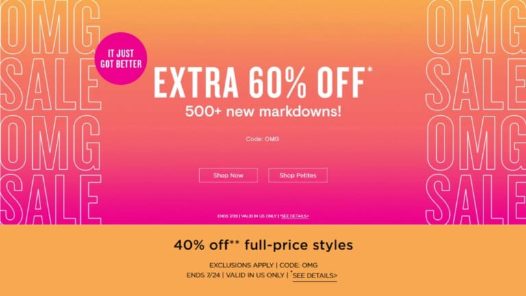 LOFT | 60% Off Sale, 40% Off Full Price