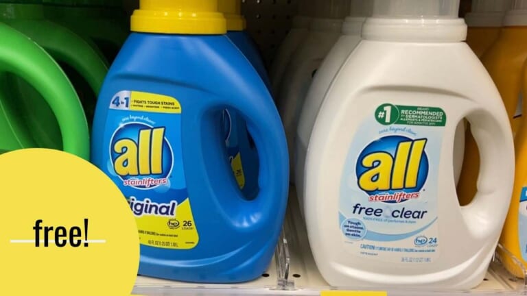 FREE all Detergent at Walmart!