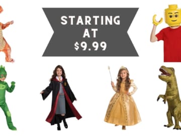 Kids’ Costumes Starting At $9.99