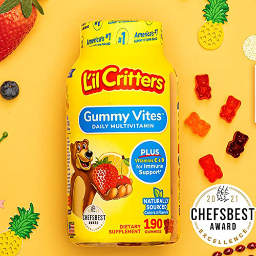 190-Count Lil Critters Gummy Vites Daily Kids Gummy Multivitamins as low as $10.10 Shipped Free (Reg. $12.49) – 5¢/Gummy! Vitamins C, D3 & Zinc for Immune Support