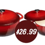 Amazon Basics Enameled Dutch Oven, 4.3-Quart for $26.99