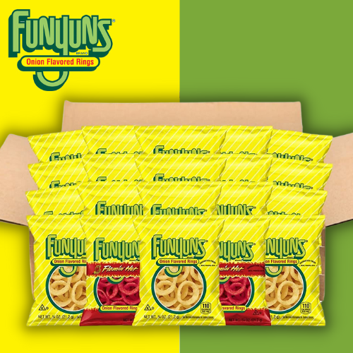 40-Pack Funyuns Variety Pack as low as $14.38 After Coupon (Reg. $49.90) + Free Shipping – 36¢/0.75oz bag!