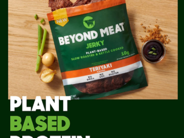 10-Pack Beyond Meat Plant-Based Jerky, Teriyaki, 10g Protein as low as $10.98 After Coupon (Reg. $18.30) + Free Shipping – $1.10/1oz bag!