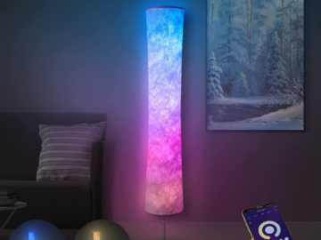 Color Changing Led Lamp $39.99 After Coupon (Reg. $69.99) + Free Shipping – Music Syncs With Lights! Make a COOL Gift, FAB Rated