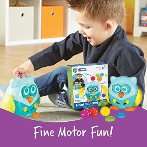 Learning Resources Hoot the Fine Motor Owl Toy $9.69 (Reg. $15) – 2.5K+ FAB Ratings!