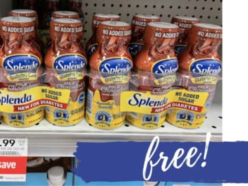 FREE 6-Pack of Splenda Diabetes Care Shakes at Publix