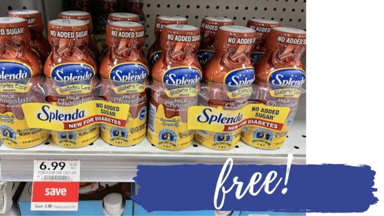 FREE 6-Pack of Splenda Diabetes Care Shakes at Publix