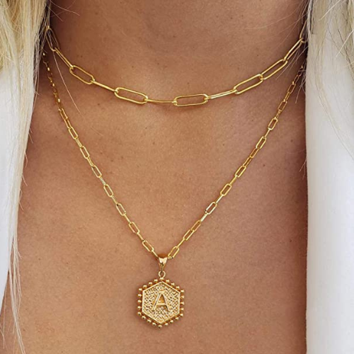 Layered Initial Necklaces for Women $14.24 After Coupon (Reg. $15) – 3 Color Options!