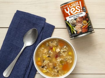 Save 25% on Well Yes! Campbell’s Soups as low as $5.45 After Coupon (Reg. $9.48+) + Free Shipping – From $1.36 per Can for the 4-Pack, from $1.43/ Can for the 12-Packs, Includes To-Go soups