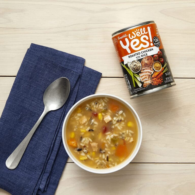 Save 25% on Well Yes! Campbell’s Soups as low as $5.45 After Coupon (Reg. $9.48+) + Free Shipping – From $1.36 per Can for the 4-Pack, from $1.43/ Can for the 12-Packs, Includes To-Go soups