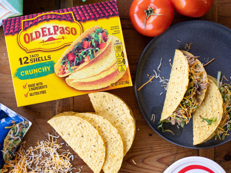 Old El Paso Taco Shells/Tortillas As Low As $1.40 At Publix