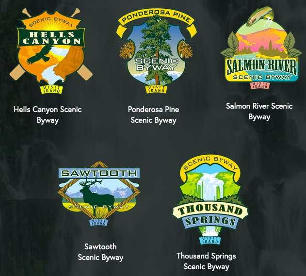 Free Idaho Scenic Byway Stickers