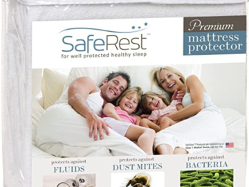 Today Only! Save BIG in SafeRest Mattress Protectors from $25.59 Shipped Free (Reg. $31.99) – 235K+ FAB Ratings!