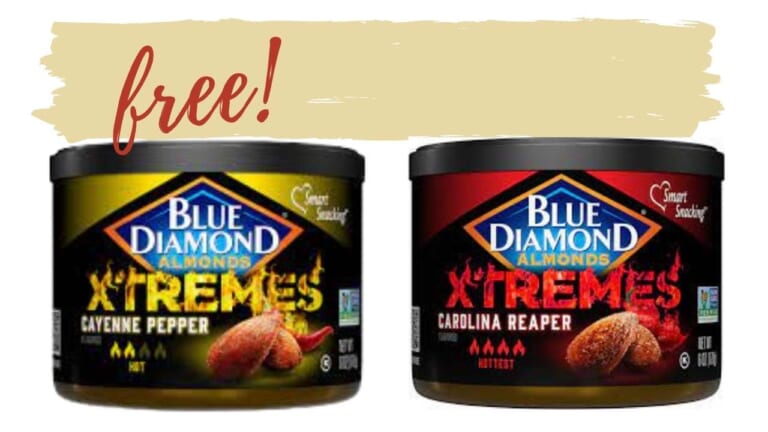 Get FREE Blue Diamond Almonds Xtremes at Target