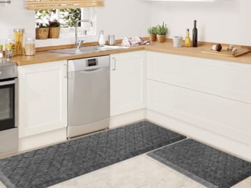 Set of TWO Thick Non-Slip Waterproof Kitchen Mats from $32.39 Shipped Free (Reg. $45.99) – FAB Ratings! 9,200+ 4.5/5 Stars!