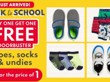 Carter’s Sale | BOGO Shoes, Socks & Undies