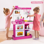 53-Piece Pretend Food & Kitchen Playset $65.99 After Coupon (Reg. $76) + Free Shipping! Interactive Toy Set for Kids!