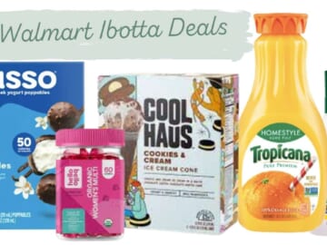 50% off Deals at Walmart Just with Ibotta Offers