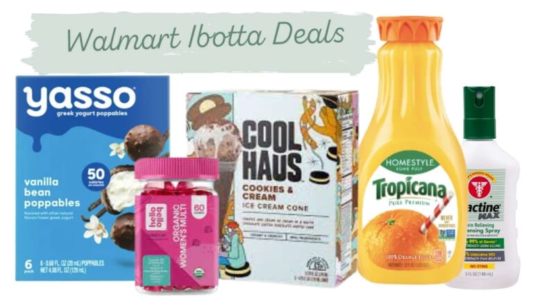 50% off Deals at Walmart Just with Ibotta Offers