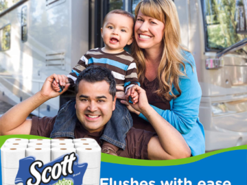 48 Double Rolls Scott Rapid-Dissolving Toilet Paper as low as $30.44 After Coupon (Reg. $38.16) + Free Shipping! 63¢ per 231-Sheet Roll! 48 Double Rolls = 96 Regular Rolls!