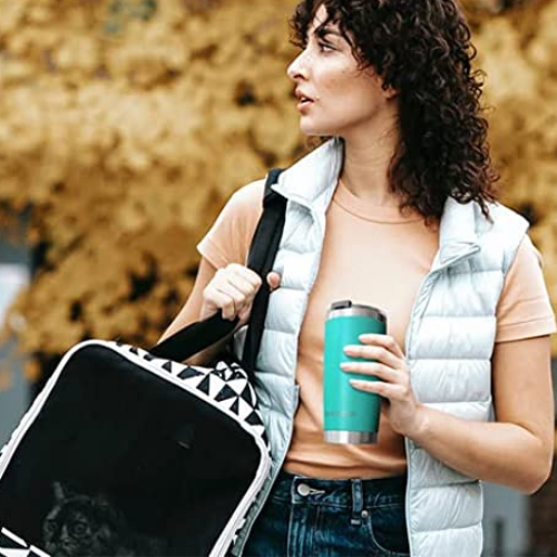 Coffee Travel Tumbler with Lid and Straw, 20 oz $11.99 After Code (Reg. $23.98) + Free Shipping – FAB Ratings! 11 Colors Available!