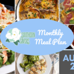 Southern Savers FREE August 2022 Monthly Meal Plan