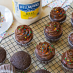 Stock Up On Hellmann’s Mayonnaise For The Ultimate Chocolate Cupcakes